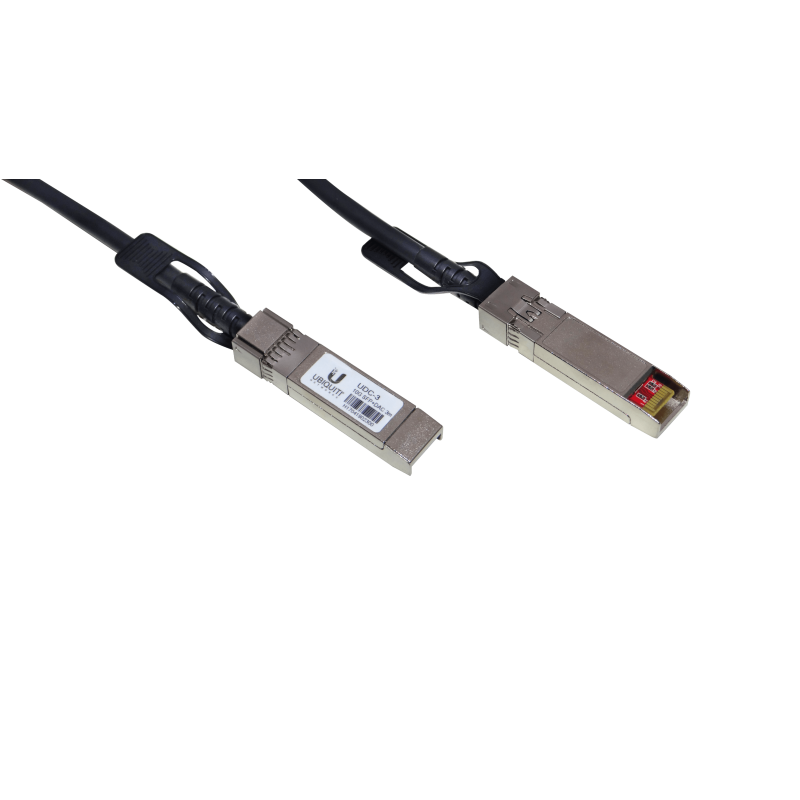 UBIQUITI 3mt SFP+10Gbps Cable Directo Cobre Pasivo UACC-DAC-SFP10-3M