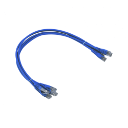 LINKMADE 4un 50cm CAT6 Azul...