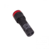 Rojo Buzzer Luz Piloto LED 220VAC 15mm-diamet 19mm-cabeza 55mm-altura