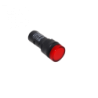 Rojo Luz Piloto LED 12VDC/AC 15mm-diametro 19mm-cabeza 45mm-altura