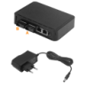 EUROLAN Switch 4port 2-100-LAN 2-SM-SC 1-1310 1-1550nm 15km 100mbps