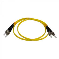 1mt ST-ST MonoModo SM Duplex Jumper Cable Fibra 9/125um 3mm