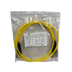 1mt ST-ST MonoModo SM Duplex Jumper Cable Fibra 9/125um 3mm