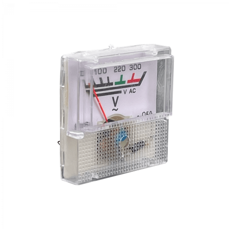 Voltimetro Analogo 0-300VAC 91L16 40x40x11mm