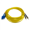 5mt ST/UPC-SC/UPC MonoModo SM Duplex Jumper Cable Fibra 9/125um 3mm