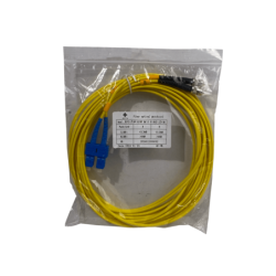 5mt ST/UPC-SC/UPC MonoModo SM Duplex Jumper Cable Fibra 9/125um 3mm