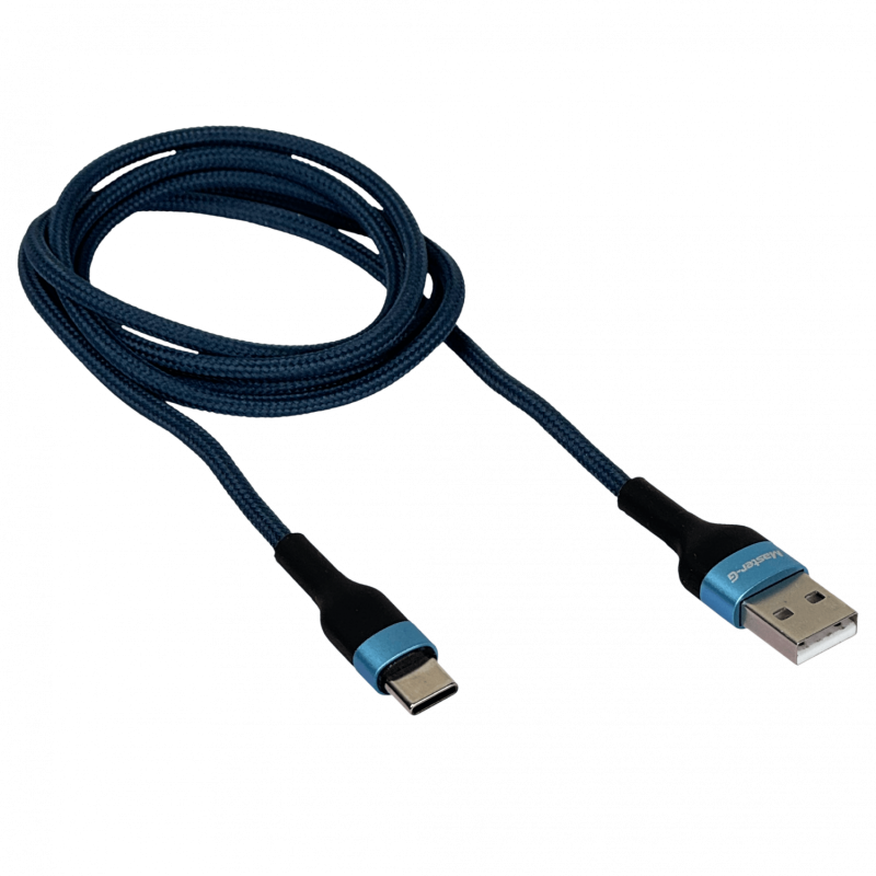 MASTER-G 100cm USB-A USB-C 3A 1mt Cable MGCATC3A