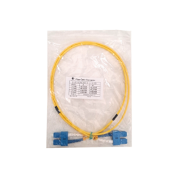 1mt SC-SC/UPC MonoModo SM Duplex Jumper Cable Fibra 9/125um 3mm