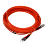 10mt LC-ST OM1 Multimodo MM Duplex Jumper Fibra 62.5/125um LSZH