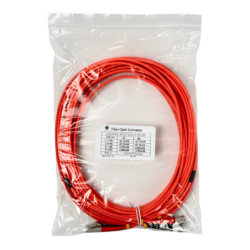 10mt LC-ST OM1 Multimodo MM Duplex Jumper Fibra 62.5/125um LSZH