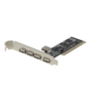 Tarjeta PCI-Legacy 5-USB2.0 5-USB-AH (4-ext 1-int) Chipset VIA-VT6212L