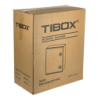 TIBOX 500x400x200mm Poliester Tablero Estanco Gris IP65 RoHS c/Placa