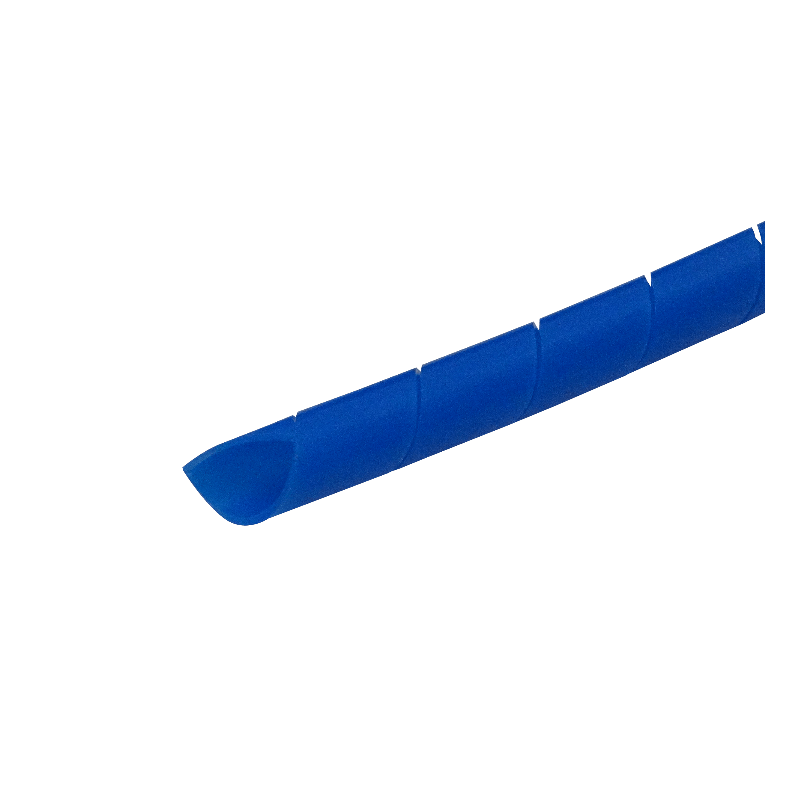 PE Azul 12mt 12/15/0,85mm Espiral Atrapa Cable Ordenador