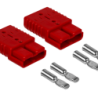 175A 12mm 2-un Rojo Anderson SB175 Enchufe Terminal Conector Volante