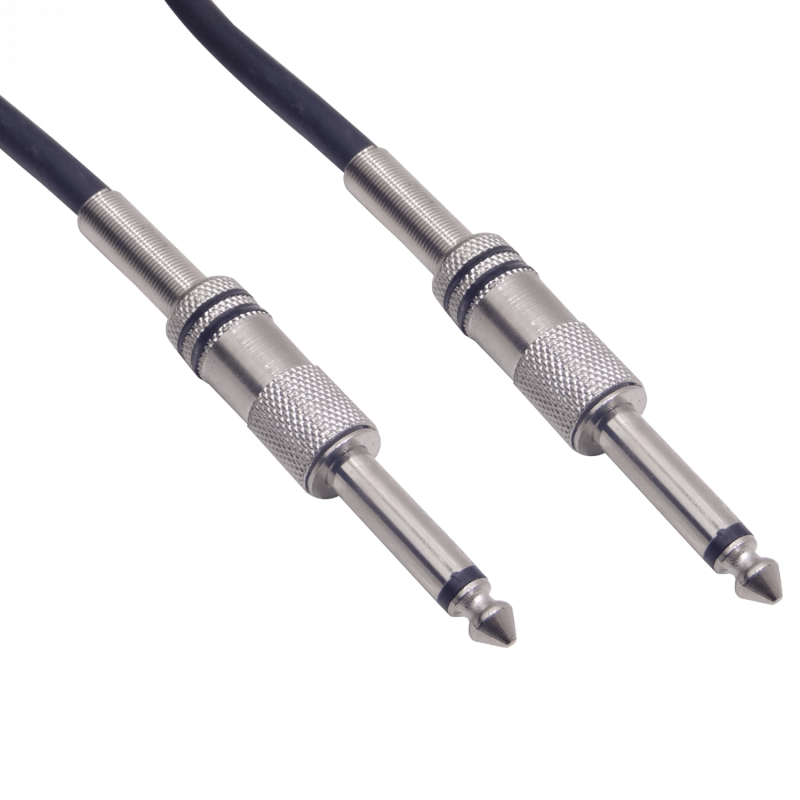 6,35mm-MM MACHO-MACHO 1,5mt Cable Audio Plug-Plug Phone-1/4
