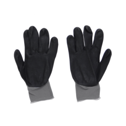 3M Talla-L(9) Espuma Nitrilo Fibra Nylon Par Guantes