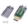 Blindado Atornillable HDMI-Macho Volante v2.0 Conector Terminal Terren