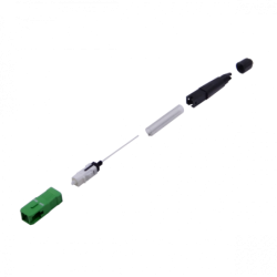 5-unids. SC/APC SM Splice-On Monomodo Conector Fibra para Fusionadora
