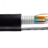 SM 48-Fibra-G652D Minitubo 1-mt Figura8 Negro Exterior Portante7x1,5mm