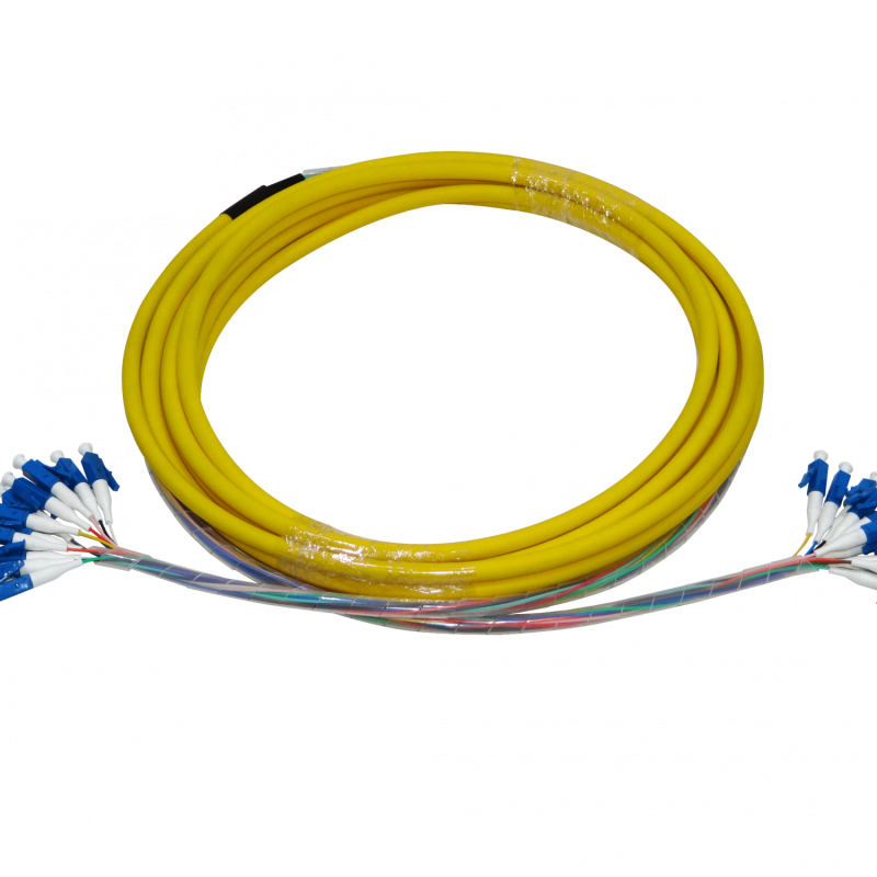 5mt 12xLC-LC MonoModo SM Interior Trunk Jumper Cable 12-Fibras
