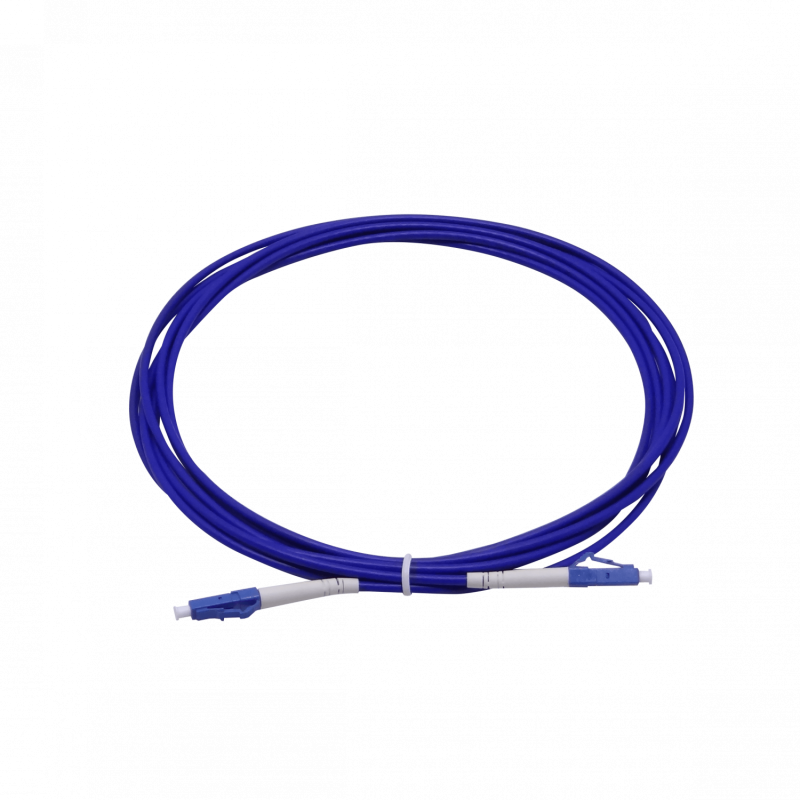 LSZH Blindado 3mt LC-LC SM Simplex Jumper Cable Fibra 3.0mm 9/125um