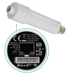 UBIQUITI 2,4/5GHz 22dBm AP Exterior req/PoE-15-24V req-Antena 1-N-M