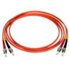 2mt ST-ST OM1 Multimodo MM Duplex Jumper Fibra 62.5/125um LSZH