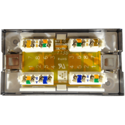 LINKMADE Copla Punchable Cat6 STP FTP Blindada Metalica