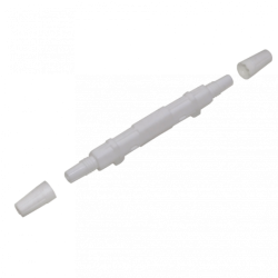 Redondo Drop Porta Empalme unid Blanco-PP req-Manguito Splice 12x102mm