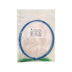 LSZH Blindado 1mt SC/APC-SC/APC SM Simplex JumperFibra 3.0mm 9/125um