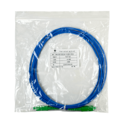 LSZH Blindado 3mt SC/APC-SC/APC SM Simplex JumperFibra 3.0mm 9/125um
