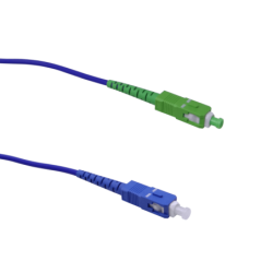 LSZH Blindado 5mt SC/APC-SC/UPC SM Simplex JumperFibra 3.0mm 9/125um