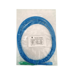 LSZH Blindado 5mt SC/APC-SC/UPC SM Simplex JumperFibra 3.0mm 9/125um