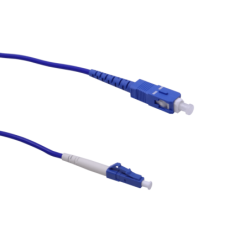 LSZH Blindado 1mt LC-SC SM Simplex Jumper Cable Fibra 3.0mm 9/125um