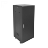 Rack 27U Ciego Fondo-60cm Ancho-19pulg Piso Ruedas Bandeja-30cm PDU