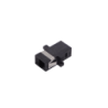 MTRJ-MTRJ Negro SX-Simplex Copla Adaptador p/Cabecera-CL/Caja MM SM