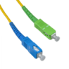15mt SC/APC-SC/UPC MonoModo SM Simplex Jumper Cable Fibra 3mm 9/125um