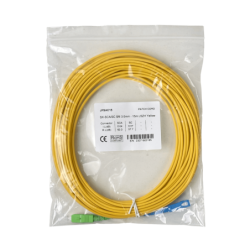 15mt SC/APC-SC/UPC MonoModo SM Simplex Jumper Cable Fibra 3mm 9/125um