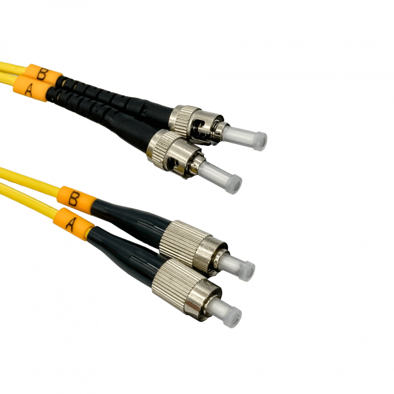 25mt ST-FC MonoModo SM Simplex Jumper Cable Fibra 3.0mm 9/125um LSZH