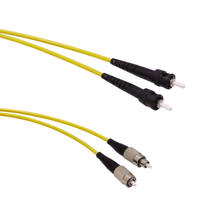 20mt ST-FC MonoModo SM Duplex Jumper Cable Fibra 3.0mm 9/125um LSZH