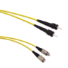 20mt ST-FC MonoModo SM Duplex Jumper Cable Fibra 3.0mm 9/125um LSZH