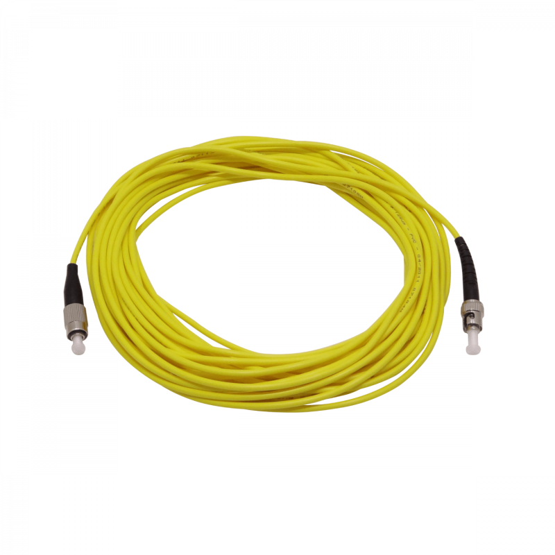 10mt ST-FC MonoModo SM Simplex Jumper Cable Fibra 3.0mm 9/125um LSZH