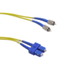 25mt SC-FC MonoModo SM Duplex Jumper Cable Fibra 9/125um 3.0mm