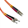 5mt LC-ST OM1 MultiModo MM Duplex Jumper Fibra 3.0mm 62.5/125um LSZH