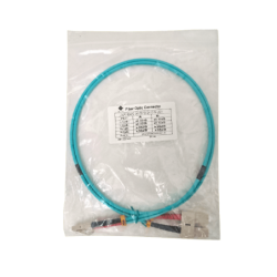 1mt LC-SC OM3 MultiModo MM Duplex Jumper Fibra 50/125um 3.0mm LSZH