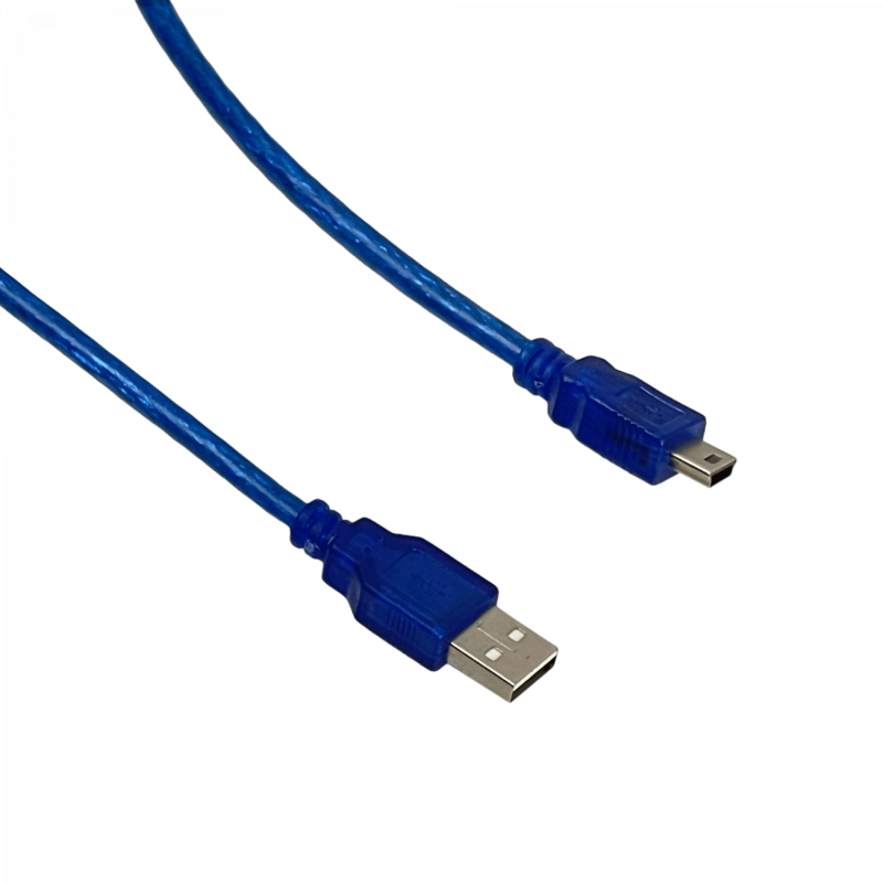 Cable USB2.0 A-M 5pin/mini/B-M 1,5mt 150cm