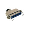 Conector 36-pin Hembra soldable Centronics CEN36 c/Tapa-Metalica
