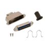 Conector 36-pin Hembra soldable Centronics CEN36 c/Tapa-Metalica