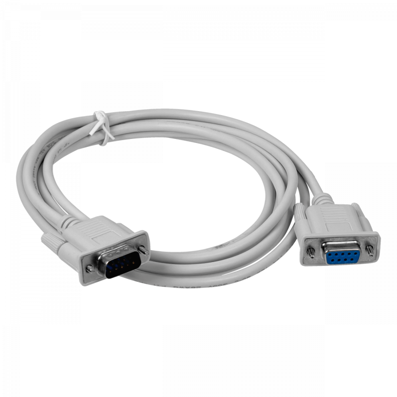 Straight DB9-Hembra-Macho 252cm Cable Directo Serial RS232 DE-09