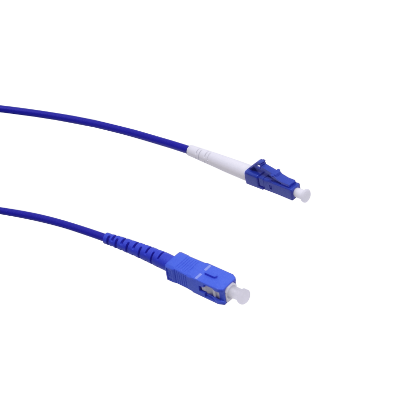 LSZH Blindado 3mt LC-SC SM Simplex Jumper Cable Fibra 3.0mm 9/125um